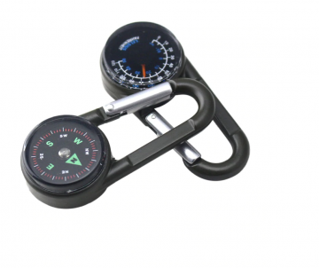 Kompas met thermometer - karabijn4