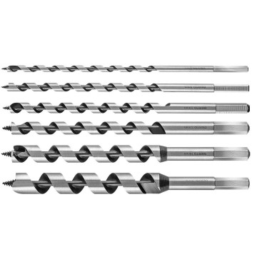 Hout spiraalboor set - 6 stuks - 230mm