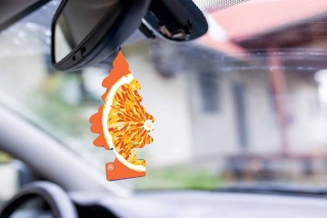 Auto luchtverfrisser - Orange juice - hanger