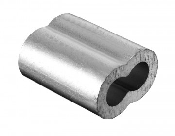 Klemhuls - 8 vormig - voor 4mm draad - Per 5 stuks