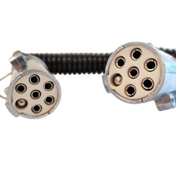 7 Polig Type S - aanhanger stroomkabel - max 3,8 meter - 24V