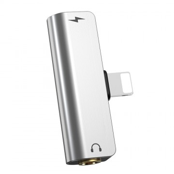 Lightning Duo adapter - naar mini jack + Lightning - Premium
