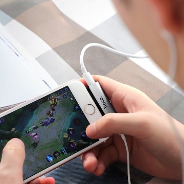 Lightning Duo adapter - naar mini jack + Lightning - Premium