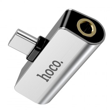 USB-C Duo adapter - naar mini jack + USB-C - Premium