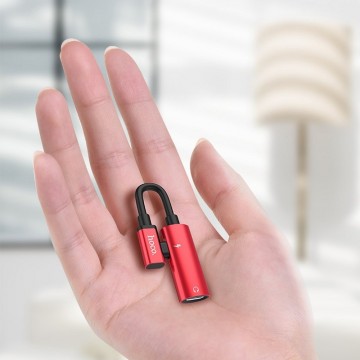 Lightning adapter - naar mini jack + Lightning - LS18