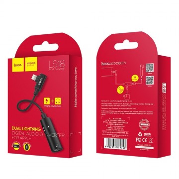 Lightning adapter - naar mini jack + Lightning - LS18