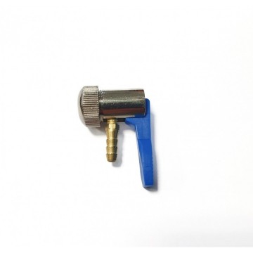 Ventieladapter - Autoband ventiel - Voor 6mm slang - Kunststof