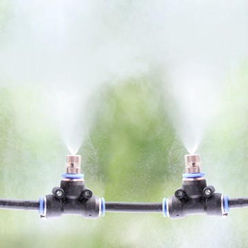 Tuin sproeierset - 10 metalen sproeiers - 10 meter - DIY