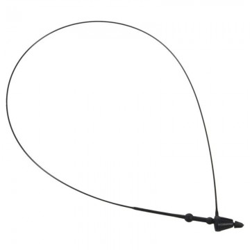 Nylon loop pins - 0.4 x 130mm - Zwart - 1000 stuks