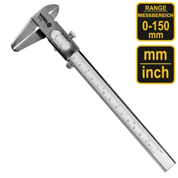 Schuifmaat - 150mm - Mm en inch