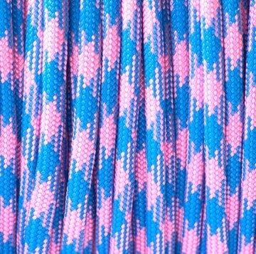 Rol 100 meter - Bubblegum Paracord 550 - #28  