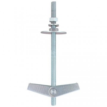 M6 hollewandplug met schroefdraad - 6 x 100mm - Gegalvaniseerd