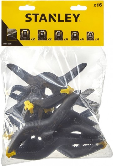 Nylon lijmklemmen set - 16 delig