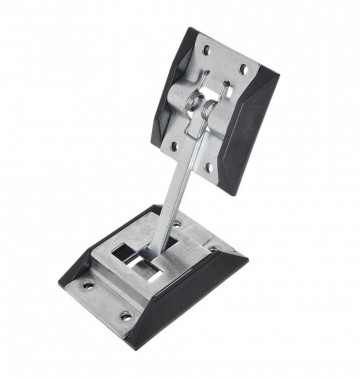 Deur vastzetter - Met tegenstuk - 129 x 45mm - Gegalvaniseerd