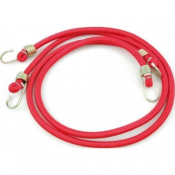 Snelbinder met spinhaak - 120 cm - extra sterk - 2 stuks