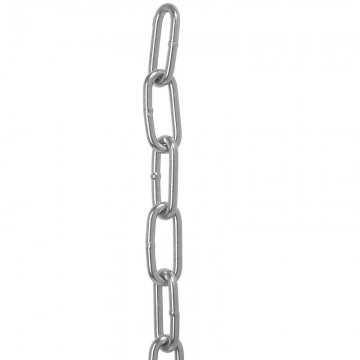 Metalen schakelketting - 2mm - DIN 5685A - Per meter 