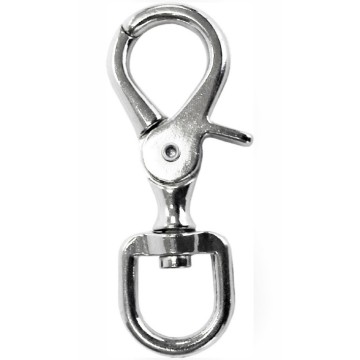Musketonhaak - 73mm - Draaibaar - Gegalvaniseerd