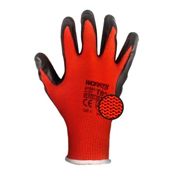 Werkhandschoenen - EN 388 - L - Rood