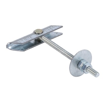 M8 tuimelplug met schroefdraad - 8 x 100mm - Gegalvaniseerd