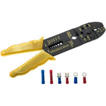 Krimptang Striptang + Set kabelschoentjes 100 Stuks 2