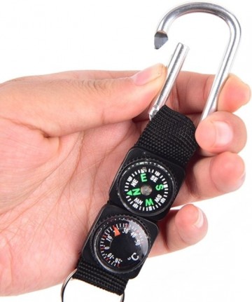 3 in 1 sleutelhanger - outdoor karabijn