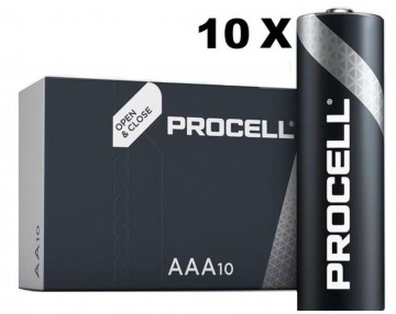 Procell Industrial AAA batterij - 10 stuks