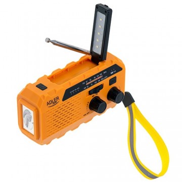 Multifunctionele FM radio - Ingebouwde zaklamp + powerbank