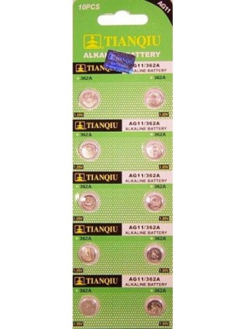 Lithium knoopcel AG11 / LR58- 1,5V (10 stuks)