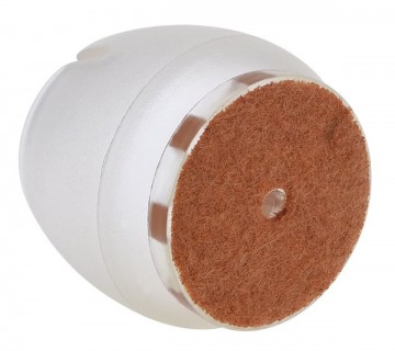 Afdekkap voor meubelpoot - 25 tot 29mm - Met vilt