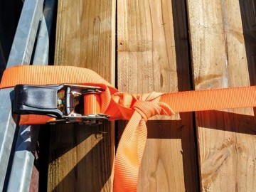 Set met spanbanden - 5 meter - 500kg - 4 stuks 