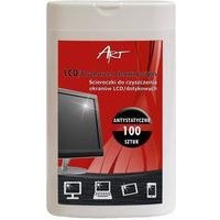 Art art screen cleaner wipes lcd tft pk100 as 01444546 12