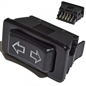 Knipperlicht schakelaar - ON/OFF/ON - 12V - DPDT