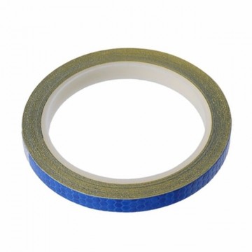 Reflecterende tape - BLAUW - 8 meter - 8mm