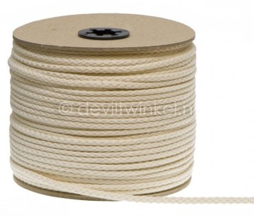 3mm Elastisch Touw - Zandkleur - 50 meter op rol