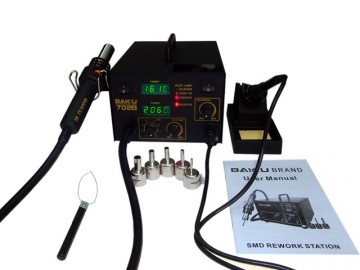 BAKU BK-702B HOTAIR-, SMD-REWORK,- EN SOLDEERSTATION