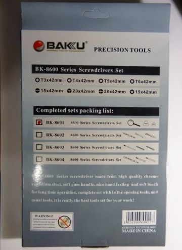 Schroevendraaierset 11-delig