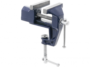 Bankschroef Staal 50mm - Donkerblauw