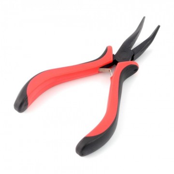 Punttang - 130mm - Met gebogen bek