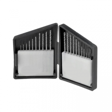 HSS boren set - DIN 338 - 0.3 tot 1.2mm - 20 delig