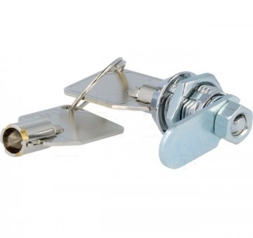 Brievenbus slot - 12mm / 21,5 mm - twee sleutels