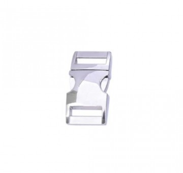 Buckle 20mm zilver