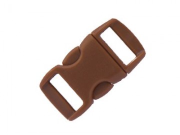 Paracord buckle / sluiting - Donker Bruin #15