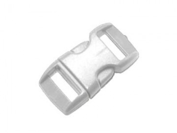 Paracord buckle / sluiting - Wit #9