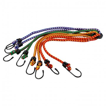 Bagagespin multicolor - 4 armen - 8mm - 80cm 