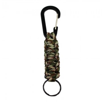Paracord Sleutelhanger Camo - Karabijn