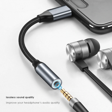 verloop stekker USB-C naar mini jack - CBA000