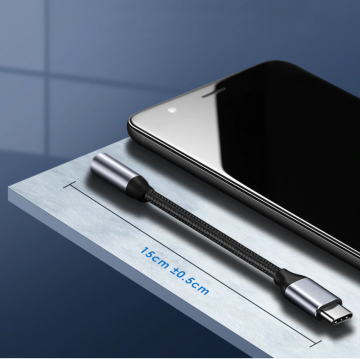 verloop stekker USB-C naar mini jack - CBA000