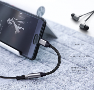 verloop stekker USB-C naar mini jack - CBA000