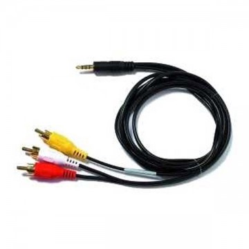 3,5 inch Jack naar Tulp Audio Video Kabel 1,5 meter