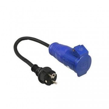 Camping CEE stekker - 3-polig - Vrouwelijk - Met kabel